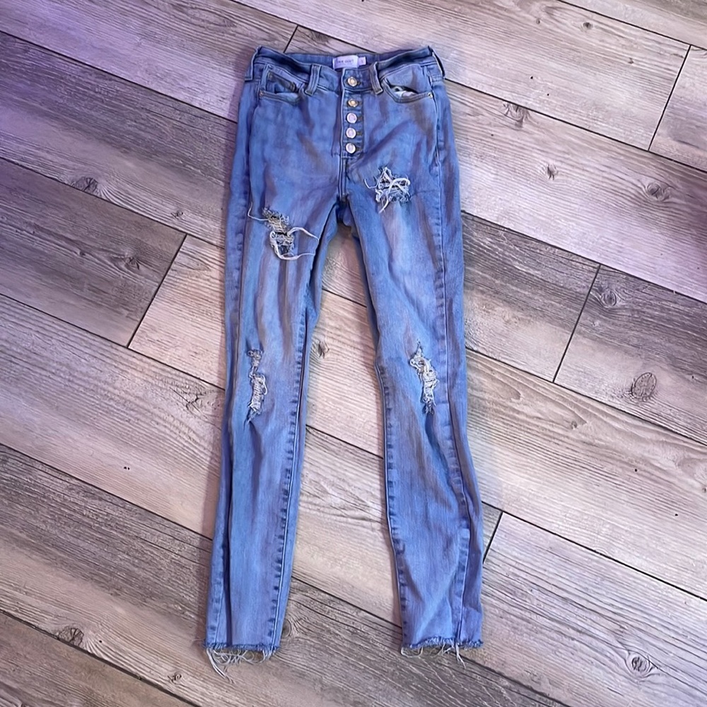 High Rise Skinny Jeans